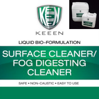 KEEEN สูตรทำความสะอาดและเสริมการบำบัดน้ำเสีย Surface Cleaner F.O.G Digester